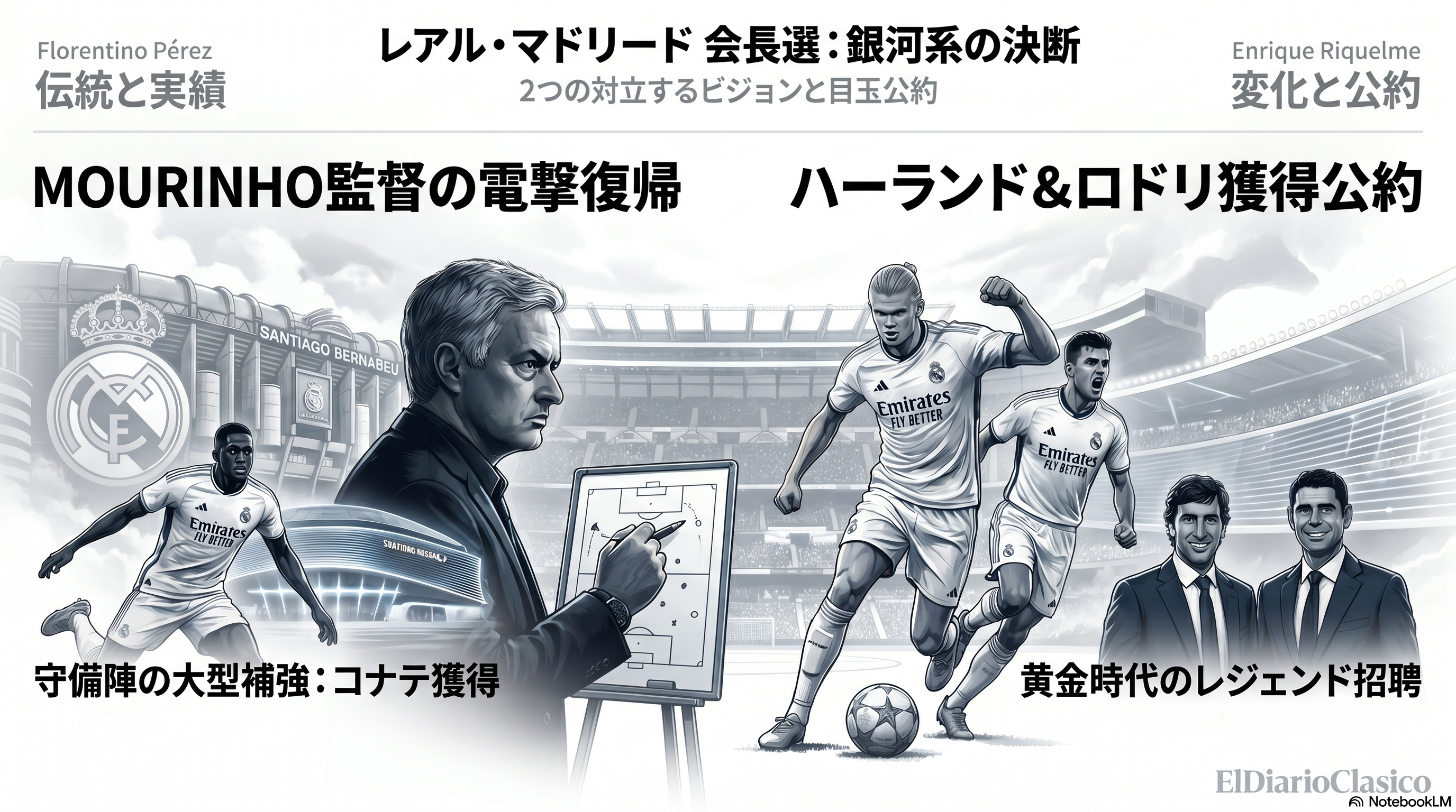 会長選が過熱するレアル・マドリード、ペレス陣営はモウリーニョ招聘で勝負に出る のサムネイル画像